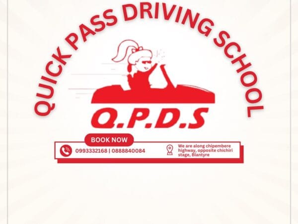 Quick Pass Driving School Malawi | Ntchito Malawi